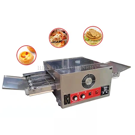 Transportband type pizza oven