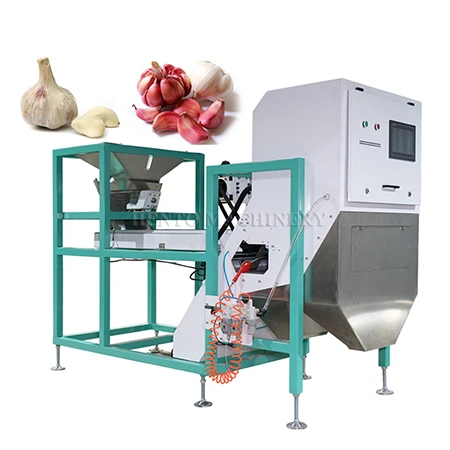 Knoflook scheidende productie van de peeling -beoordeling