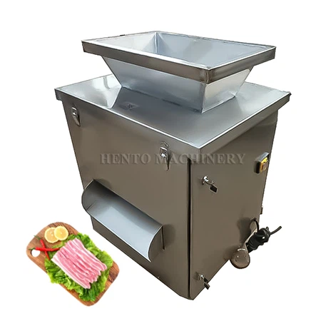 Klein vlees snijdende machine