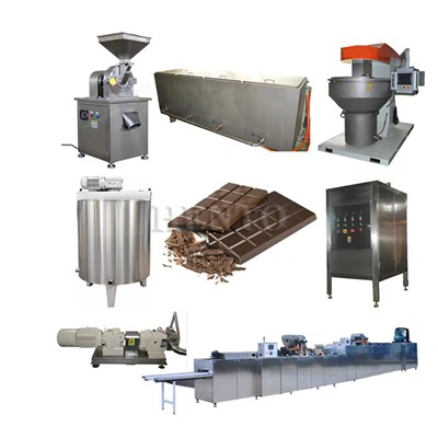 Chocoladeproductielijn