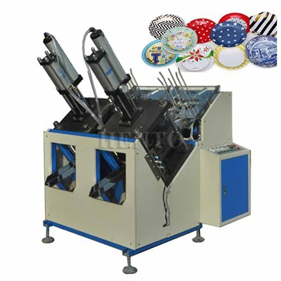 Machine voor papieren bordjes