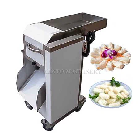 Inktvis vis snijmachine