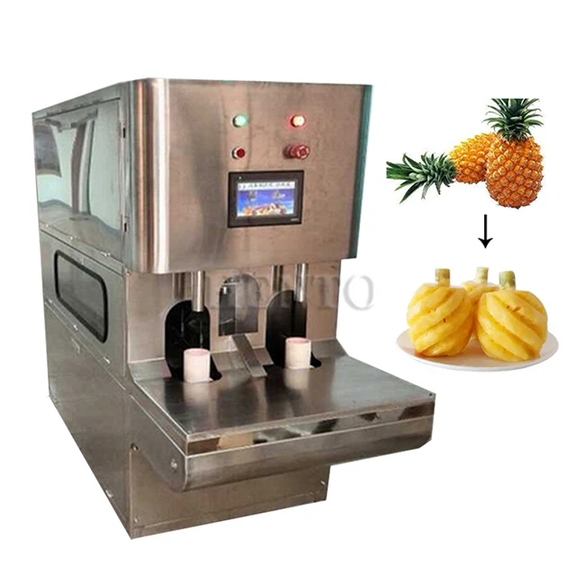 Automatische peelingsmachine met ananas