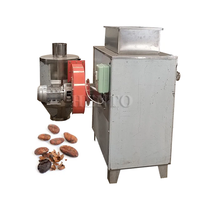 Cacaobonenschilmachine